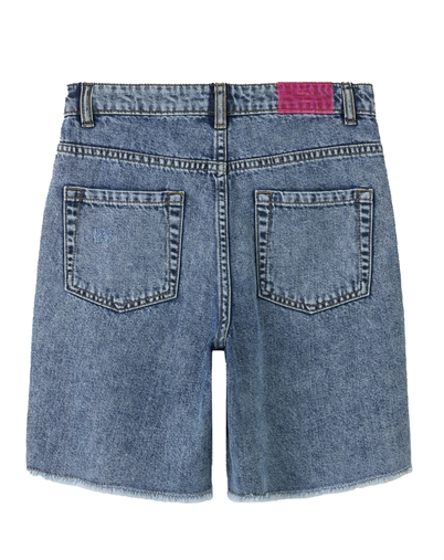 Name It - NKFBella Wide Denim Shorts - Medium Blue Denim